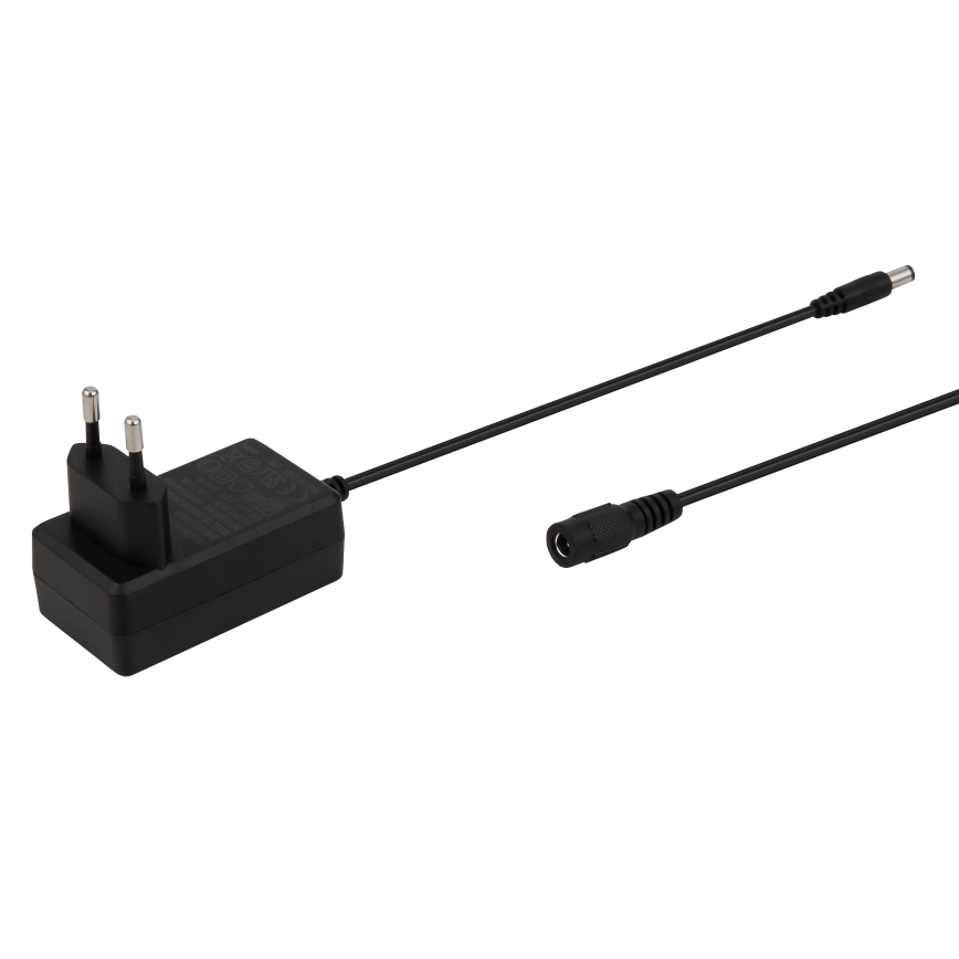 Globo - Светодиодный торшер с регулированием яркости LED/20W/230V+ LED/5W 3000/4000/6500K черный