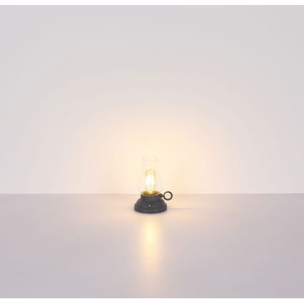 Globo - Світлодіодна регульована за яскравістю настільна лампа з сенсорним керуванням LED/1W/3,7V 1200 mAh антрацит