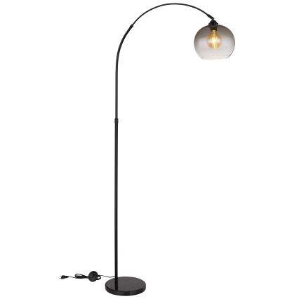 Globo - Торшер 1xE27/60W/230V черная