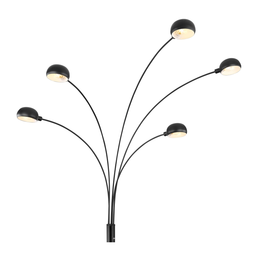 Globo - Торшер 5xE14/40W/230V черный