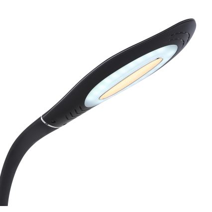 Globo - LED Сенсорна гнучка настільна лампа з регулюванням яскравості LED/9W/230V 3000/4500/6500K чорний