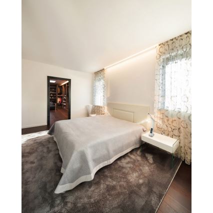 Globo - светодиодная диммируемая сенсорная настольная лампа с дисплеем LED/6,5 Вт/230 В 3000/4500/5800 К белая