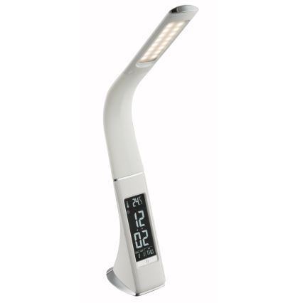 Globo - светодиодная диммируемая сенсорная настольная лампа с дисплеем LED/6,5 Вт/230 В 3000/4500/5800 К белая
