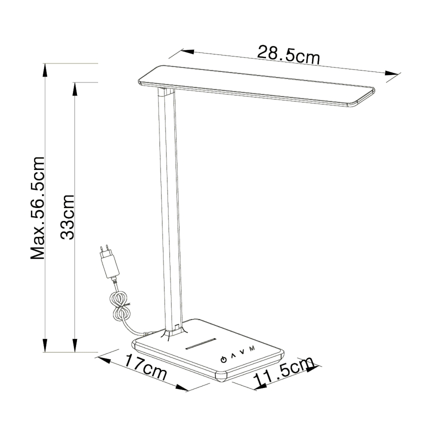 Globo - Светодиодная настольная лампа с регулированием яркости LED/5W/230V