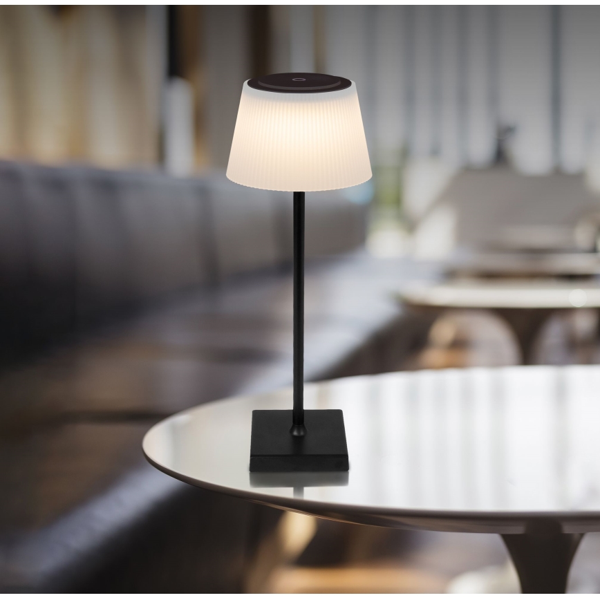 Globo - LED Вулична сенсорна настільна лампа з регулюванням яскравості LED/4W/5V 3000/4000/5000K 1800 mAh IP44
