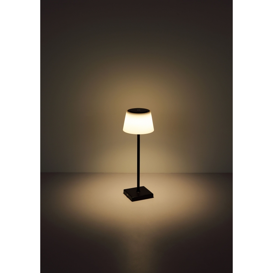Globo - LED Вулична сенсорна настільна лампа з регулюванням яскравості LED/4W/5V 3000/4000/5000K 1800 mAh IP44