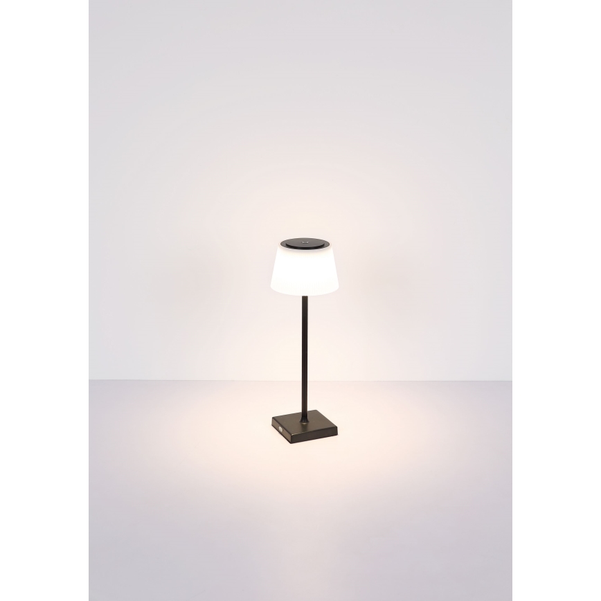 Globo - LED Вулична сенсорна настільна лампа з регулюванням яскравості LED/4W/5V 3000/4000/5000K 1800 mAh IP44