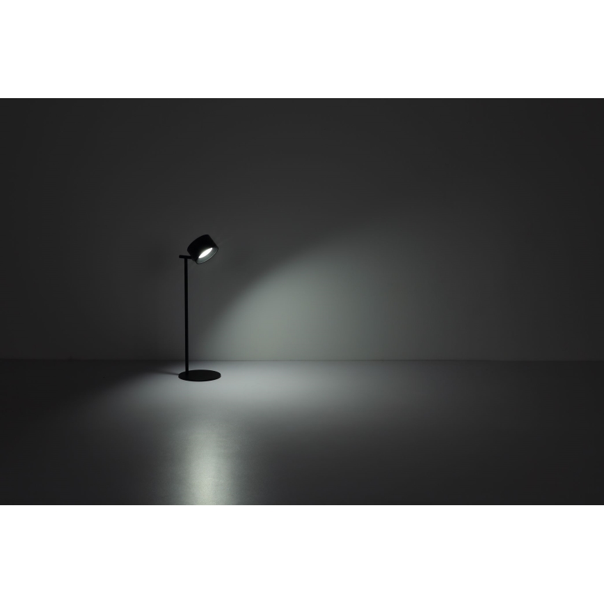 Globo - Сенсорна настільна LED лампа з регулюванням яскравості 4в1 LED/4W/5V 3000/4000/5000K 1200 mAh чорний