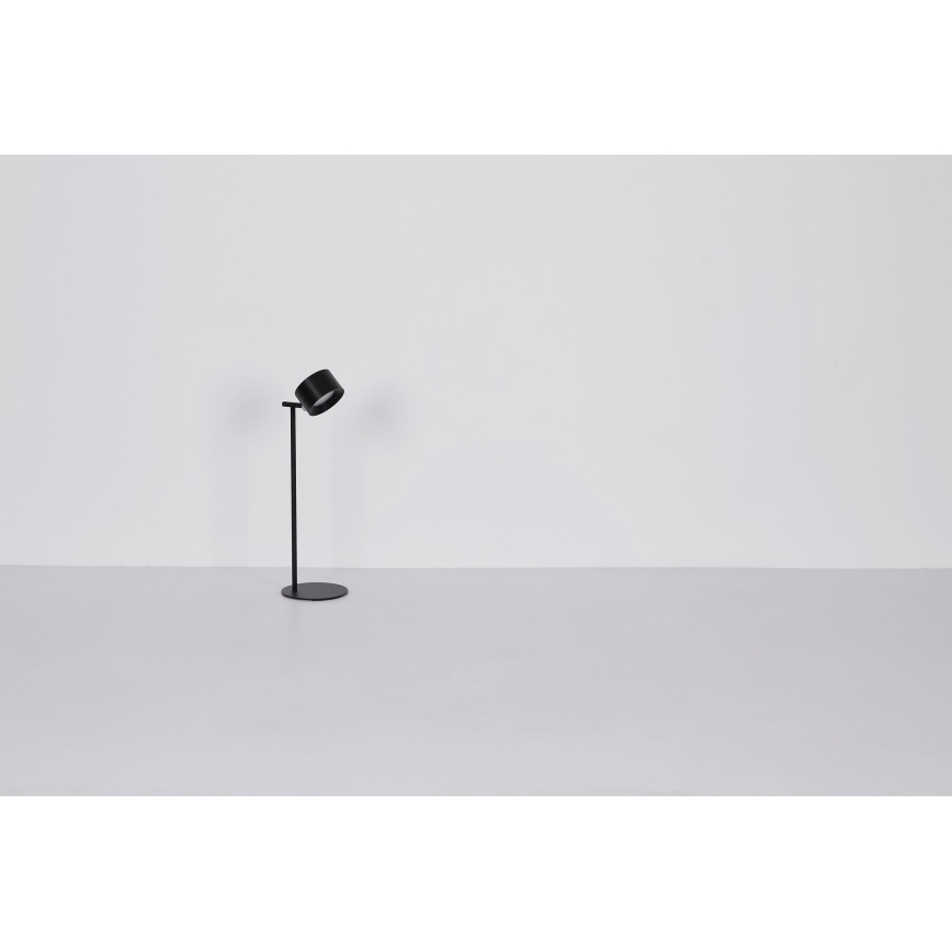 Globo - Сенсорна настільна LED лампа з регулюванням яскравості 4в1 LED/4W/5V 3000/4000/5000K 1200 mAh чорний