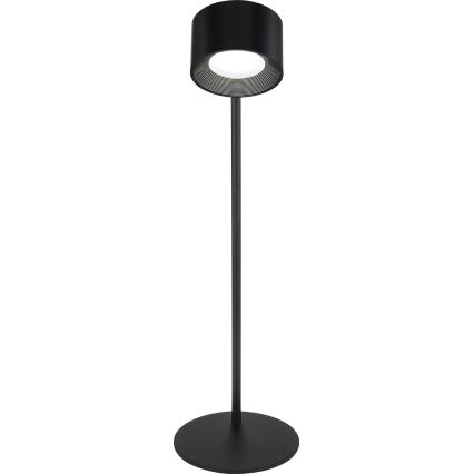 Globo - Сенсорна настільна LED лампа з регулюванням яскравості 4в1 LED/4W/5V 3000/4000/5000K 1200 mAh чорний