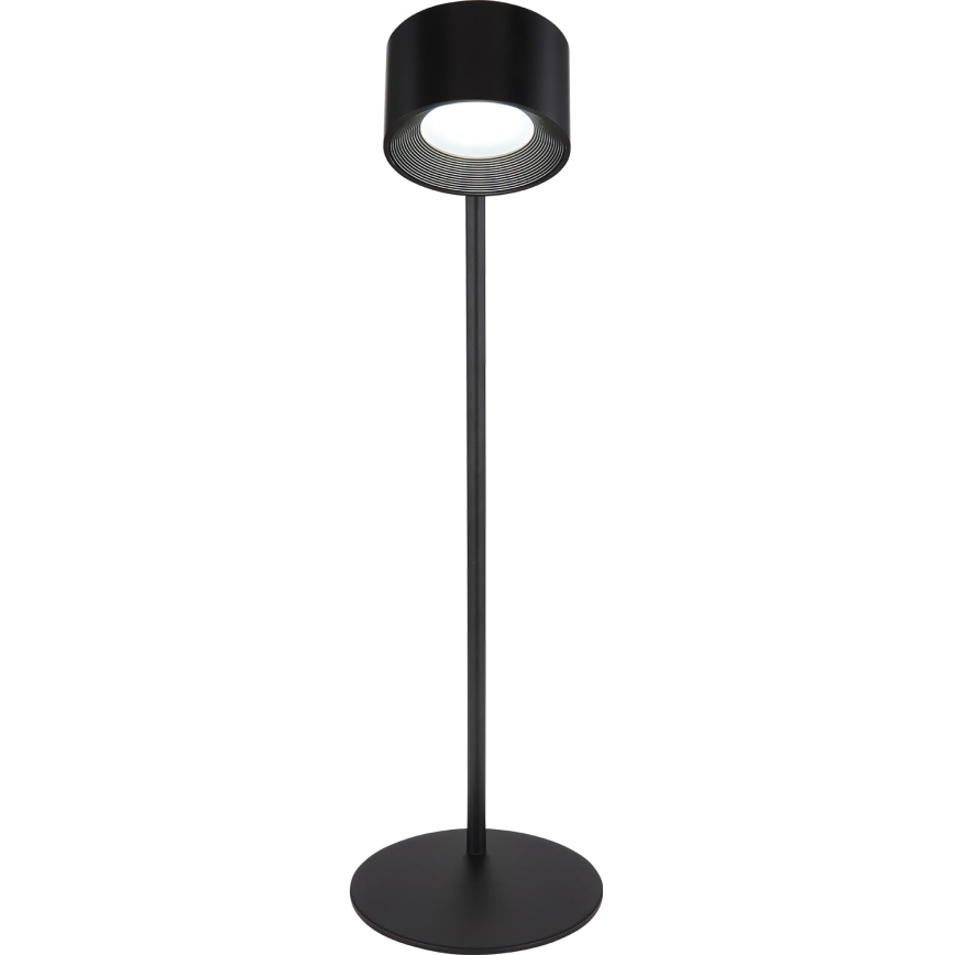 Globo - Сенсорна настільна LED лампа з регулюванням яскравості 4в1 LED/4W/5V 3000/4000/5000K 1200 mAh чорний