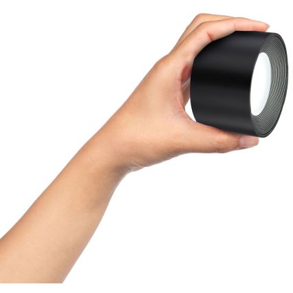 Globo - Светодиодная сенсорная настольная лампа с регулированием яркости 4в1 LED/4W/5V 3000/4000/5000K 1200 mAh черный