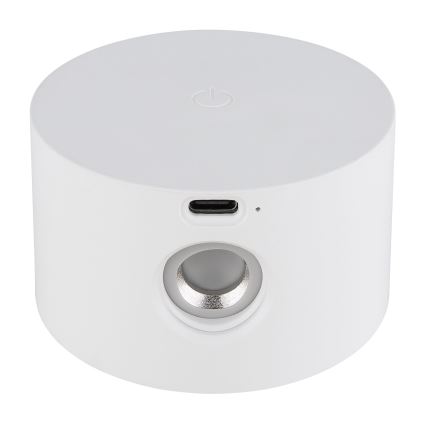 Globo - Сенсорна настільна LED лампа з регулюванням яскравості 4в1 LED/4W/5V 3000/4000/5000K 1200 mAh білий
