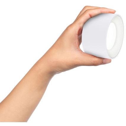 Globo - Сенсорна настільна LED лампа з регулюванням яскравості 4в1 LED/4W/5V 3000/4000/5000K 1200 mAh білий