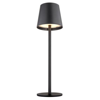 Globo - LED Сенсорна вулична лампа з регулюванням яскравості LED/3W/3,7V IP44 1800 mAh USB чорний