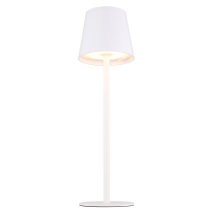 Globo - LED Сенсорна вулична лампа з регулюванням яскравості LED/3W/3,7V IP44 1800 mAh USB білий