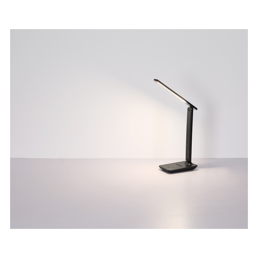 Globo - Светодиодная сенсорная настольная лампа с диммером LED/5W/230V 2700/4000/6500K черная