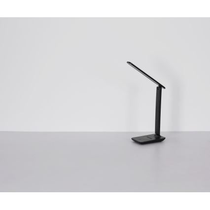 Globo - Светодиодная сенсорная настольная лампа с диммером LED/5W/230V 2700/4000/6500K черная