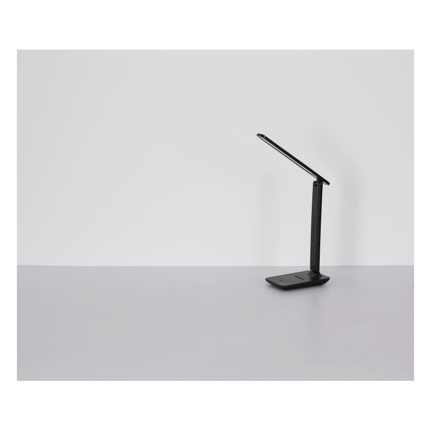 Globo - Светодиодная сенсорная настольная лампа с диммером LED/5W/230V 2700/4000/6500K черная