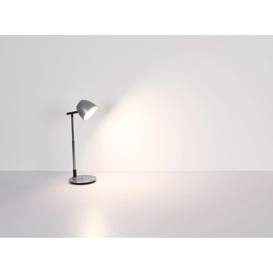 Globo - Сенсорна настільна LED лампа з регулюванням яскравості LED/7,5W/230V 3000K/4000K/6500K сірий