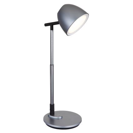 Globo - Сенсорна настільна LED лампа з регулюванням яскравості LED/7,5W/230V 3000K/4000K/6500K сірий