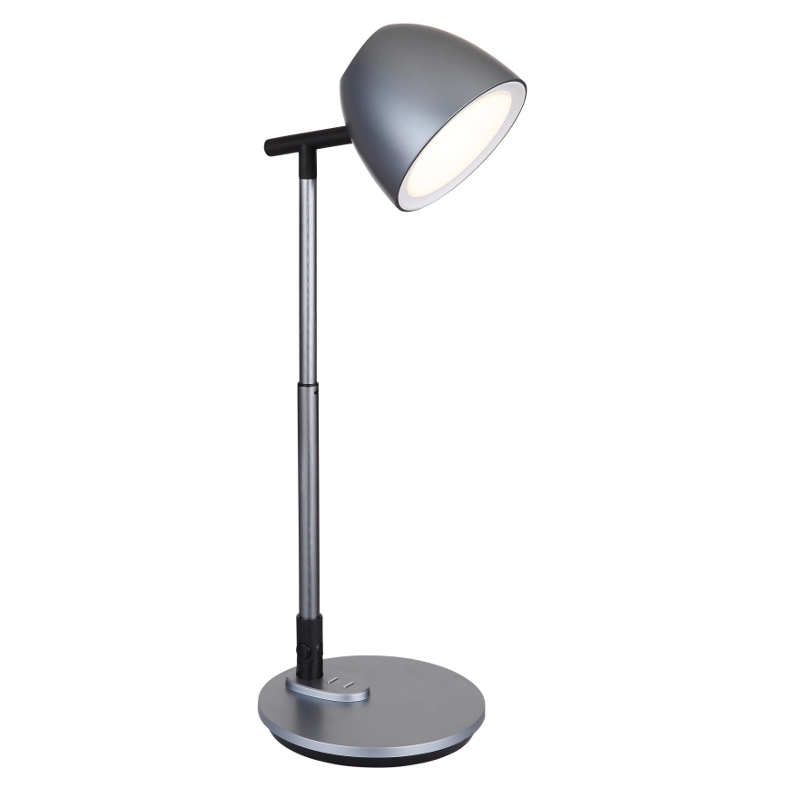 Globo - Сенсорна настільна LED лампа з регулюванням яскравості LED/7,5W/230V 3000K/4000K/6500K сірий
