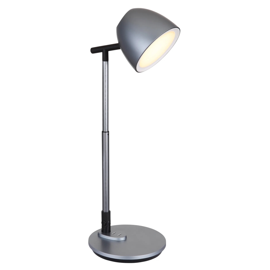 Globo - Сенсорна настільна LED лампа з регулюванням яскравості LED/7,5W/230V 3000K/4000K/6500K сірий