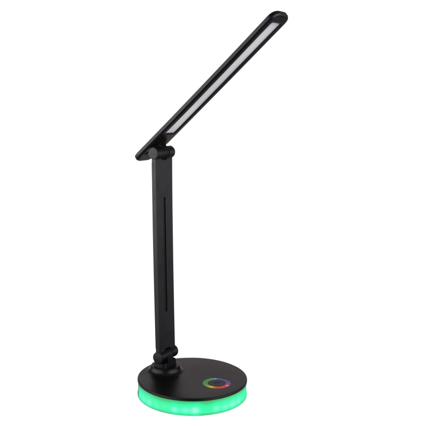Globo - LED RGBW Сенсорна настільна лампа з регулюванням яскравості LED/5W/230V + LED/2W 2700K/4000K/6500K чорний
