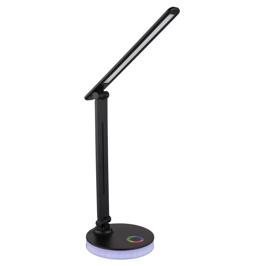 Globo - LED RGBW Сенсорна настільна лампа з регулюванням яскравості LED/5W/230V + LED/2W 2700K/4000K/6500K чорний