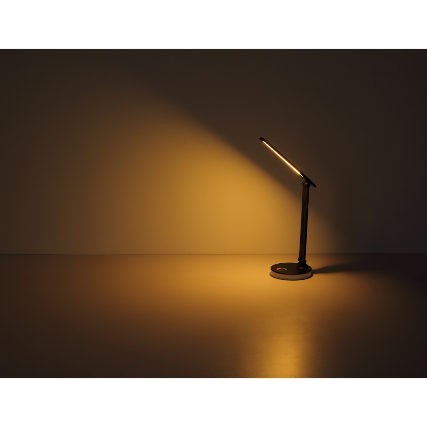 Globo - LED RGBW Сенсорна настільна лампа з регулюванням яскравості LED/5W/230V + LED/2W 2700K/4000K/6500K білий