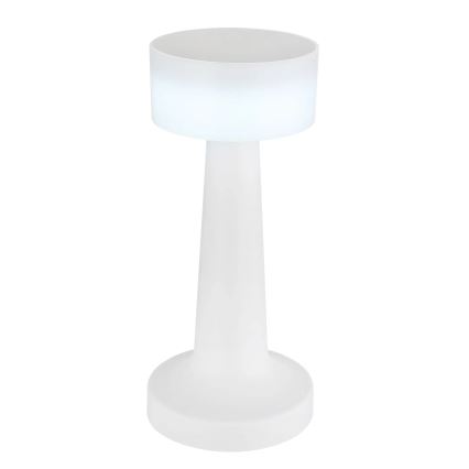 Globo - Сенсорна настільна LED лампа з регулюванням яскравості LED/1W/3,7V 2700K/4000K/6500K 800 mAh USB білий