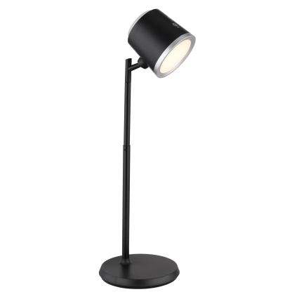 Globo - Сенсорна настільна LED лампа з регулюванням яскравості 4в1 LED/6W/3,7V 3000K/4000K/6500K 1500 mAh USB чорний