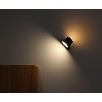 Globo - Сенсорна настільна LED лампа з регулюванням яскравості 4в1 LED/6W/3,7V 3000K/4000K/6500K 1500 mAh USB білий