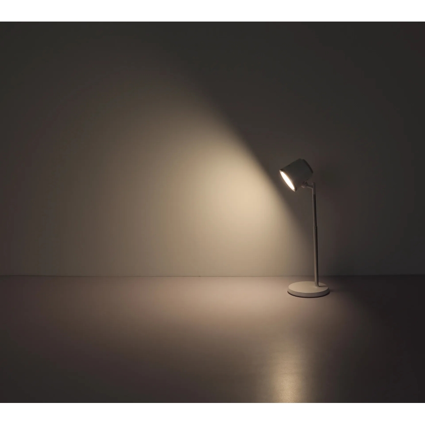 Globo - Сенсорна настільна LED лампа з регулюванням яскравості 4в1 LED/6W/3,7V 3000K/4000K/6500K 1500 mAh USB білий