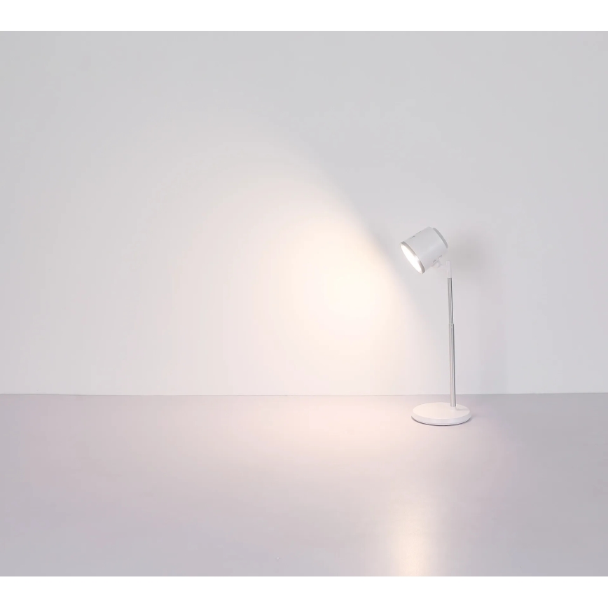 Globo - Сенсорна настільна LED лампа з регулюванням яскравості 4в1 LED/6W/3,7V 3000K/4000K/6500K 1500 mAh USB білий