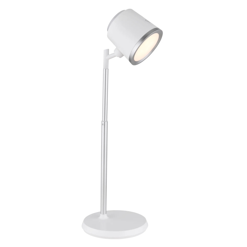 Globo - Сенсорна настільна LED лампа з регулюванням яскравості 4в1 LED/6W/3,7V 3000K/4000K/6500K 1500 mAh USB білий