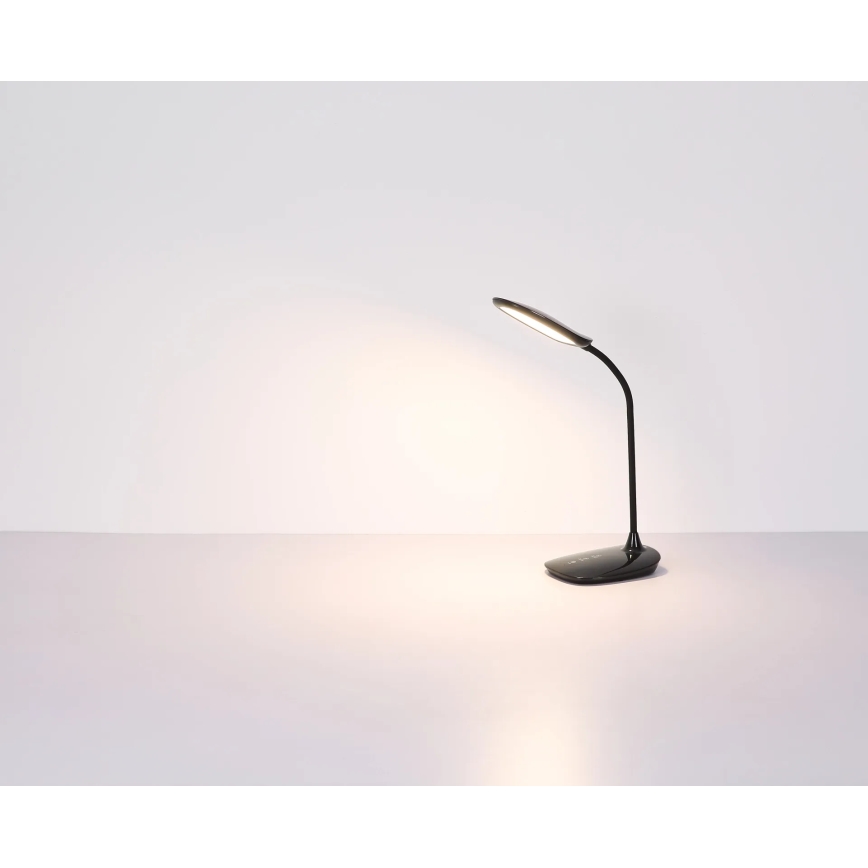 Globo - Светодиодная сенсорная настольная лампа с регулированием яркости LED/9W/230V 3000K/4000K/6500K CRI 90 черный