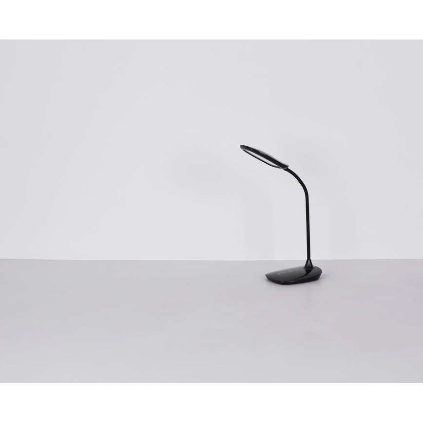 Globo - Светодиодная сенсорная настольная лампа с регулированием яркости LED/9W/230V 3000K/4000K/6500K CRI 90 черный