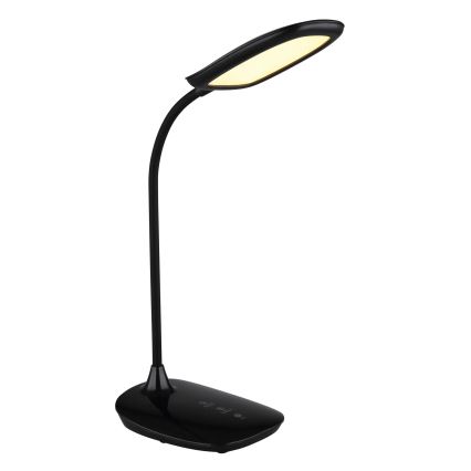 Globo - Светодиодная сенсорная настольная лампа с регулированием яркости LED/9W/230V 3000K/4000K/6500K CRI 90 черный