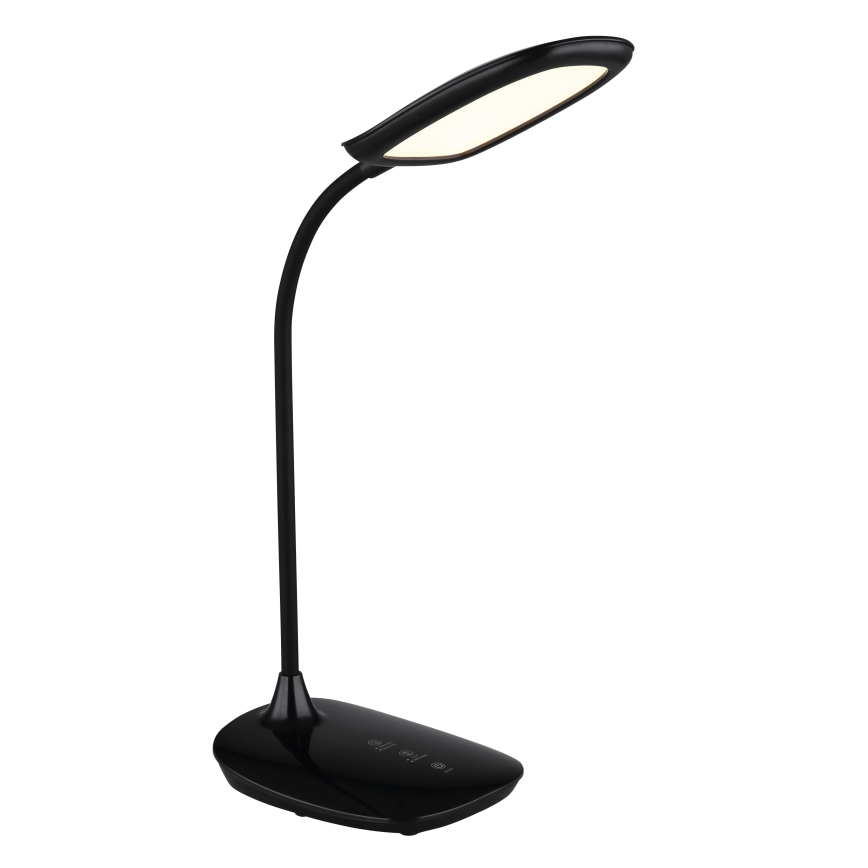 Globo - Светодиодная сенсорная настольная лампа с регулированием яркости LED/9W/230V 3000K/4000K/6500K CRI 90 черный