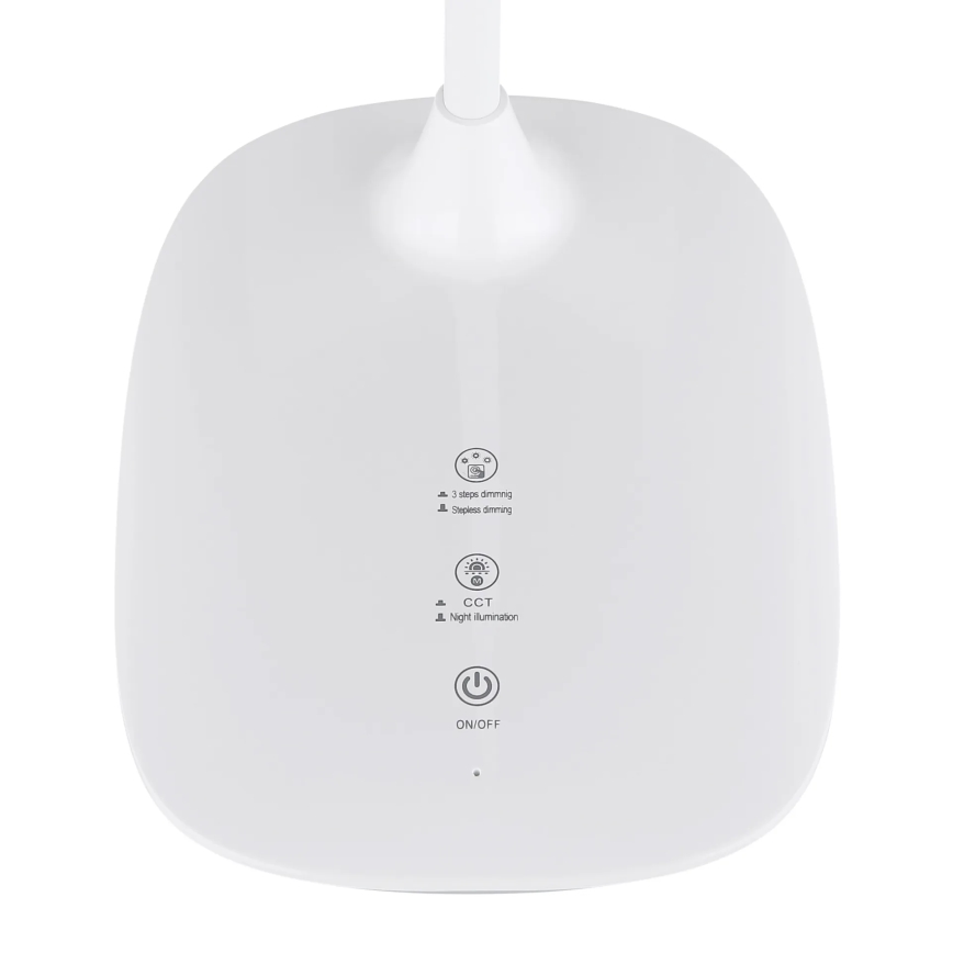 Globo - Сенсорна настільна LED лампа з регулюванням яскравості LED/9W/230V 3000K/4000K/6500K CRI 90 білий