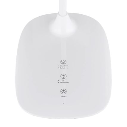 Globo - Светодиодная сенсорная настольная лампа с регулированием яркости LED/9W/230V 3000K/4000K/6500K CRI 90 белый