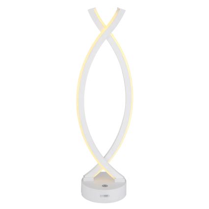 Globo - Сенсорна настільна LED лампа з регулюванням яскравості LED/1W/3,7V 3000K 1800 mAh USB білий