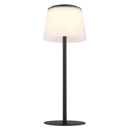 Globo - LED Вулична сенсорна настільна лампа з регулюванням яскравості LED/1,8W/5V IP44 1800 mAh чорний/білий