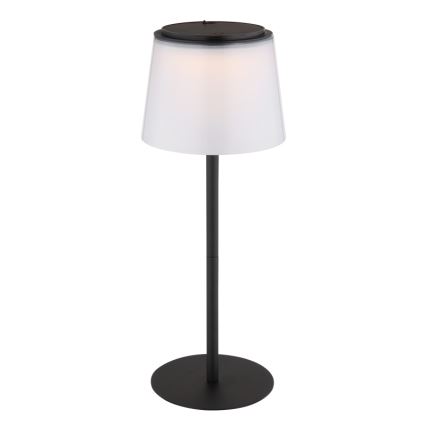 Globo - LED Вулична сенсорна настільна лампа з регулюванням яскравості LED/1,8W/5V IP44 1800 mAh чорний/білий