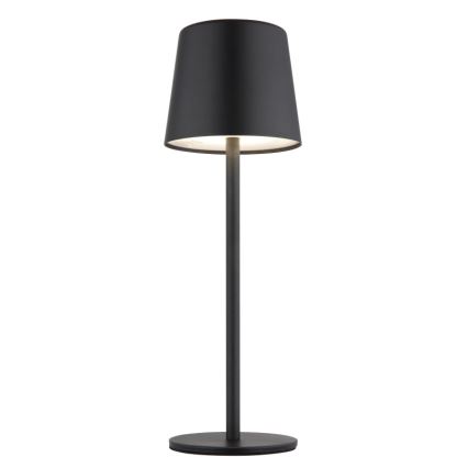 Globo - LED Вулична сенсорна настільна лампа з регулюванням яскравості LED/2W/5V 3000/4000/6000K 2200 mAh IP44 чорний