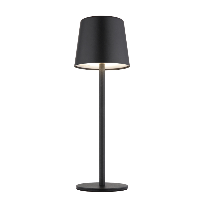 Globo - LED Вулична сенсорна настільна лампа з регулюванням яскравості LED/2W/5V 3000/4000/6000K 2200 mAh IP44 чорний