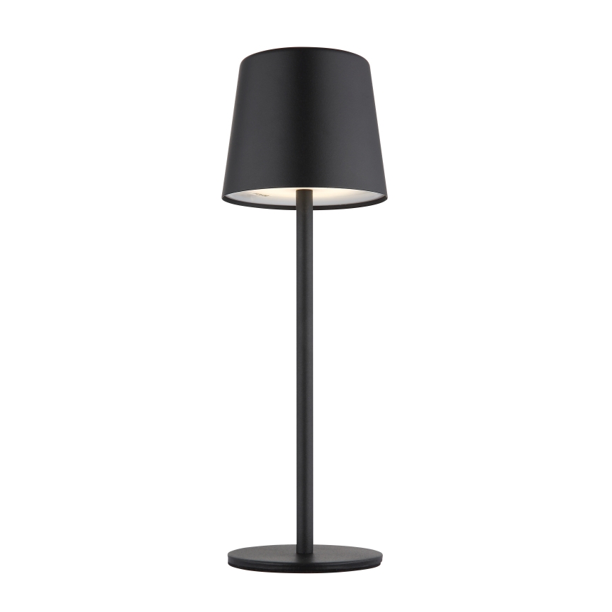 Globo - LED Вулична сенсорна настільна лампа з регулюванням яскравості LED/2W/5V 3000/4000/6000K 2200 mAh IP44 чорний