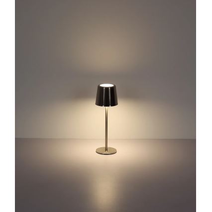 Globo - LED диммируемая сенсорная перезаряжаемая настольная лампа LED/2W/3,7V 3000/4000/6000K 2200 mAh глянцевый хром