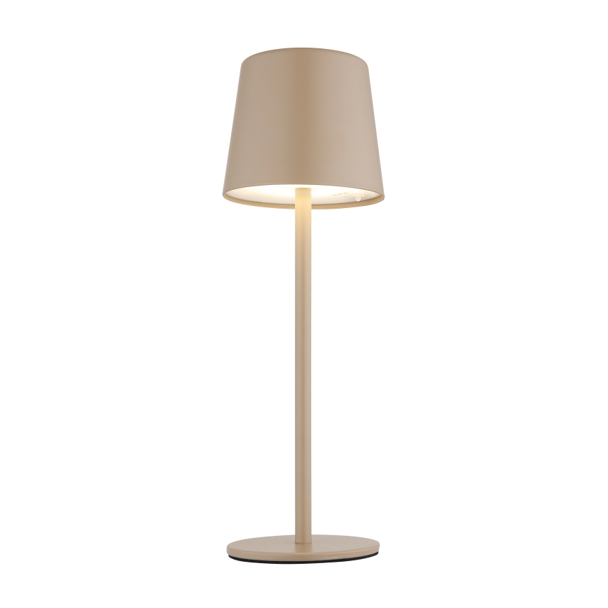 Globo - LED Вулична сенсорна настільна лампа з регулюванням яскравості LED/2W/5V 3000/4000/6000K 2200 mAh IP44 кремовий